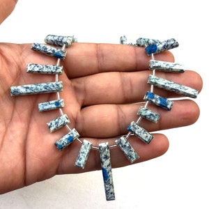 Beautiful 1 Strand Natural k2 Jasper Gemstone,Faceted Rectangle Shape Briolette Beads,Awesome Quality Jasper Making Jewelry Wholesale Price