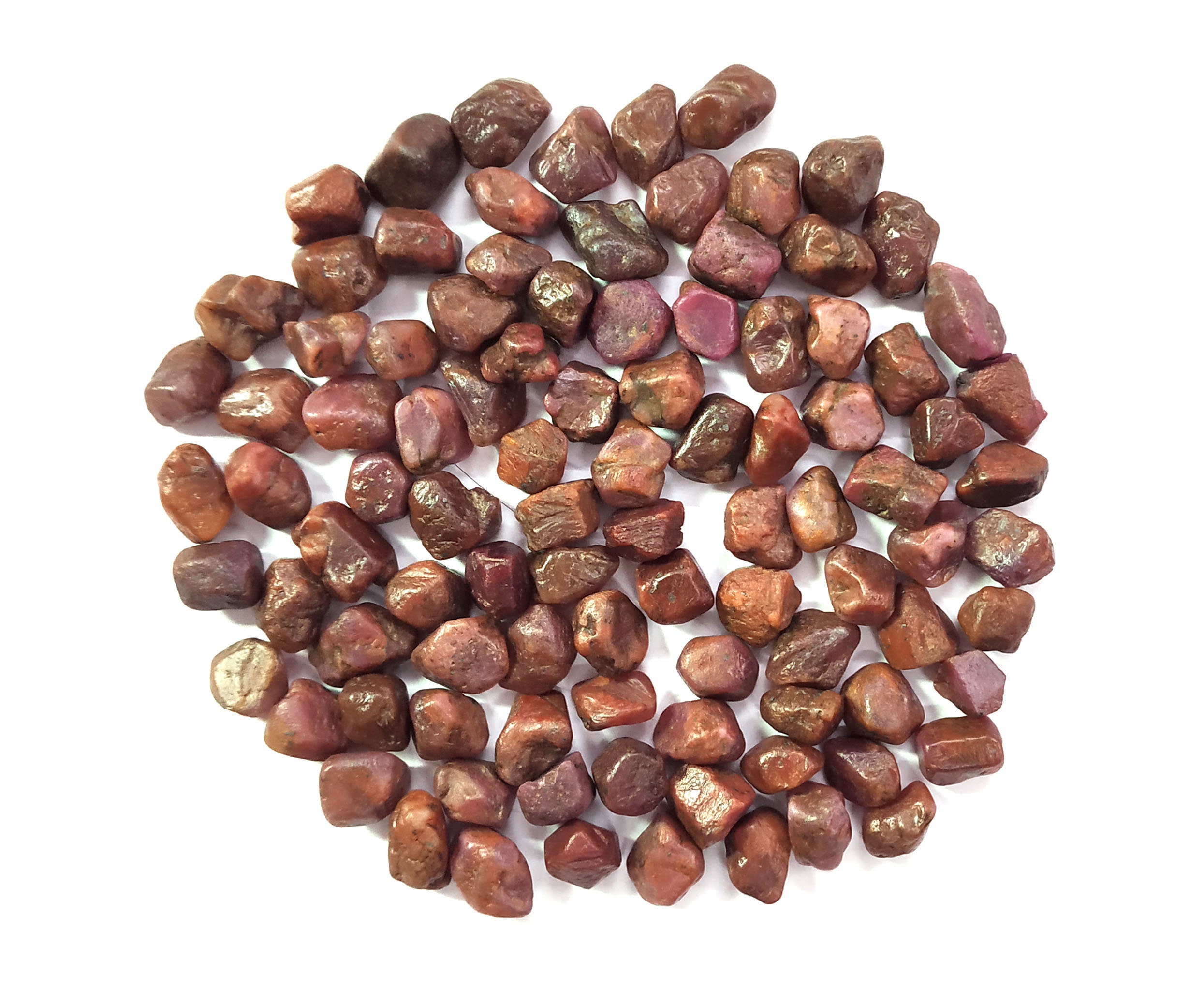 50 Piece Natural Ruby Rough Loose Ruby Gemstonesize 68 MM Etsy
