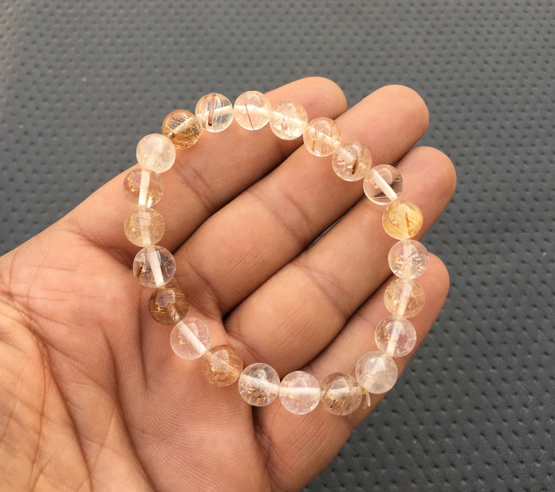 Brilliant Value Natural Copper Rutile Gemstone 7 Long Etsy UK