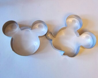 Mickey Mouse Cookie Cutter Set Biscuit Fondant Pastry Candy Metal Baking Mold