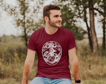 Mystical Rebis T-Shirt: Alchemist Magnum Opus Tee