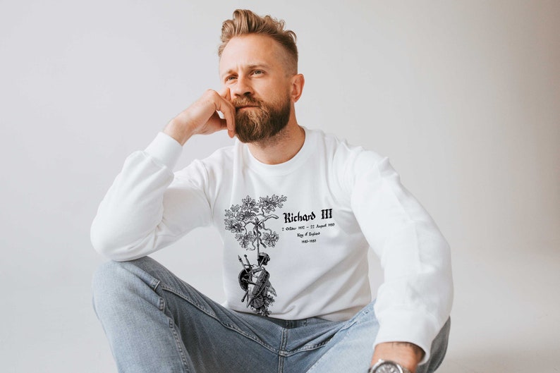 King Richard III Sweatshirt in 9 Colours, House of York,