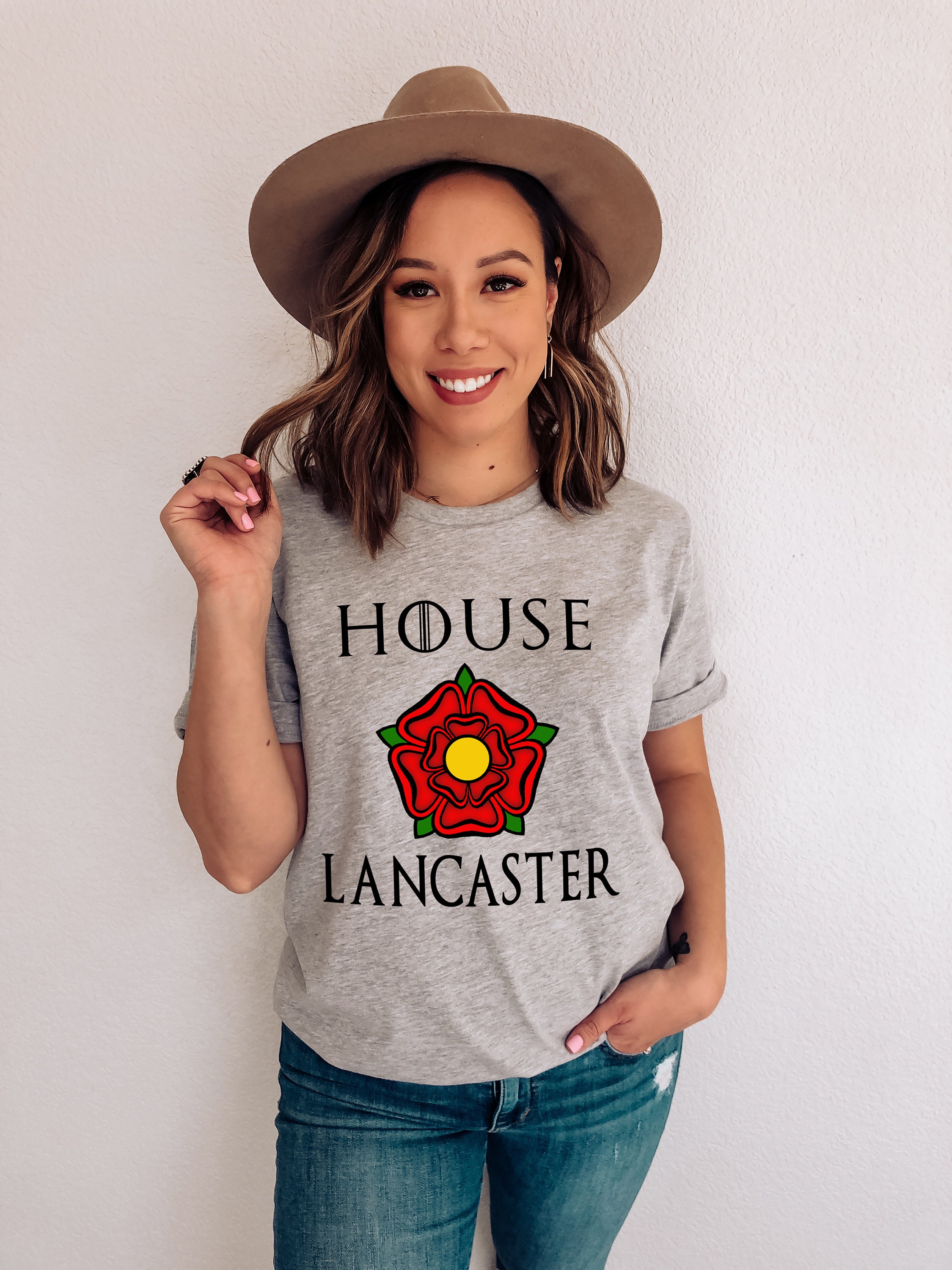House Lancaster T shirt 5 Colours S 3XL Plantagenet Shirt