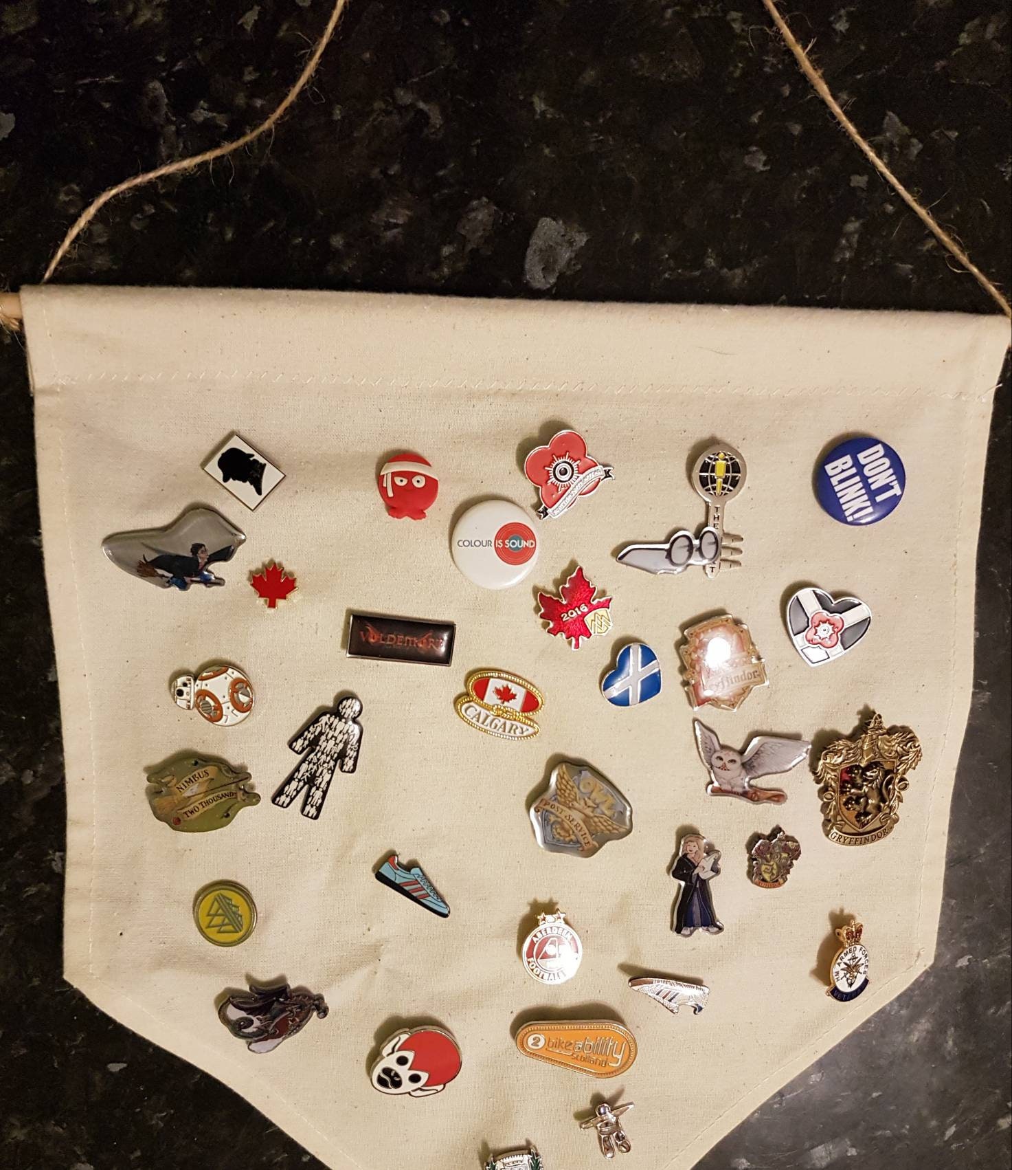 Pin Badge Display/pennant 12 X 10.5 Approx Pin Etsy UK