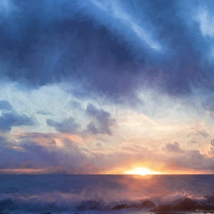 Sunset over El Hierro #1 - Limited edition run of 20 Giclée prints