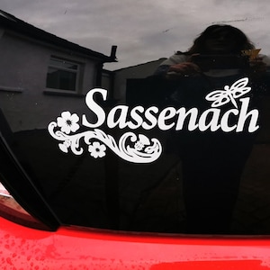 Sassenach, Outlander Vinyl sticker decal