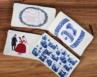 Outlander Reißverschlusstasche / Federmäppchen / Schminktasche