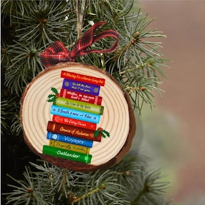 Adorno para árbol de Navidad hecho a mano con temática de los Libros de Outlander