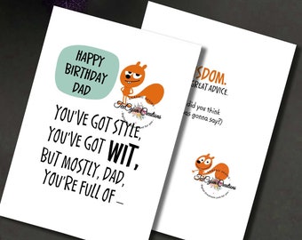 printable dad card etsy printable birthday cards for dad