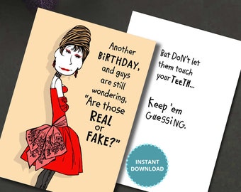 Funny Birthday Card, Funny Card, Birthday Card, Funny Birthday, Getting Older Card, Digital Cards, Print at Home Card, Instant Download