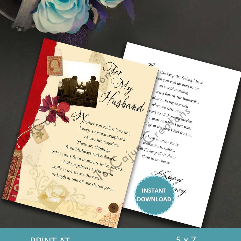 Husband Anniversary Card - Etsy