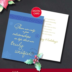 Tarjeta de Navidad, Tarjetas de Navidad, Tarjeta de Navidad digital, Feliz Navidad, Tarjeta digital, Tarjeta festiva, Tarjeta imprimible, Tarjeta para la familia