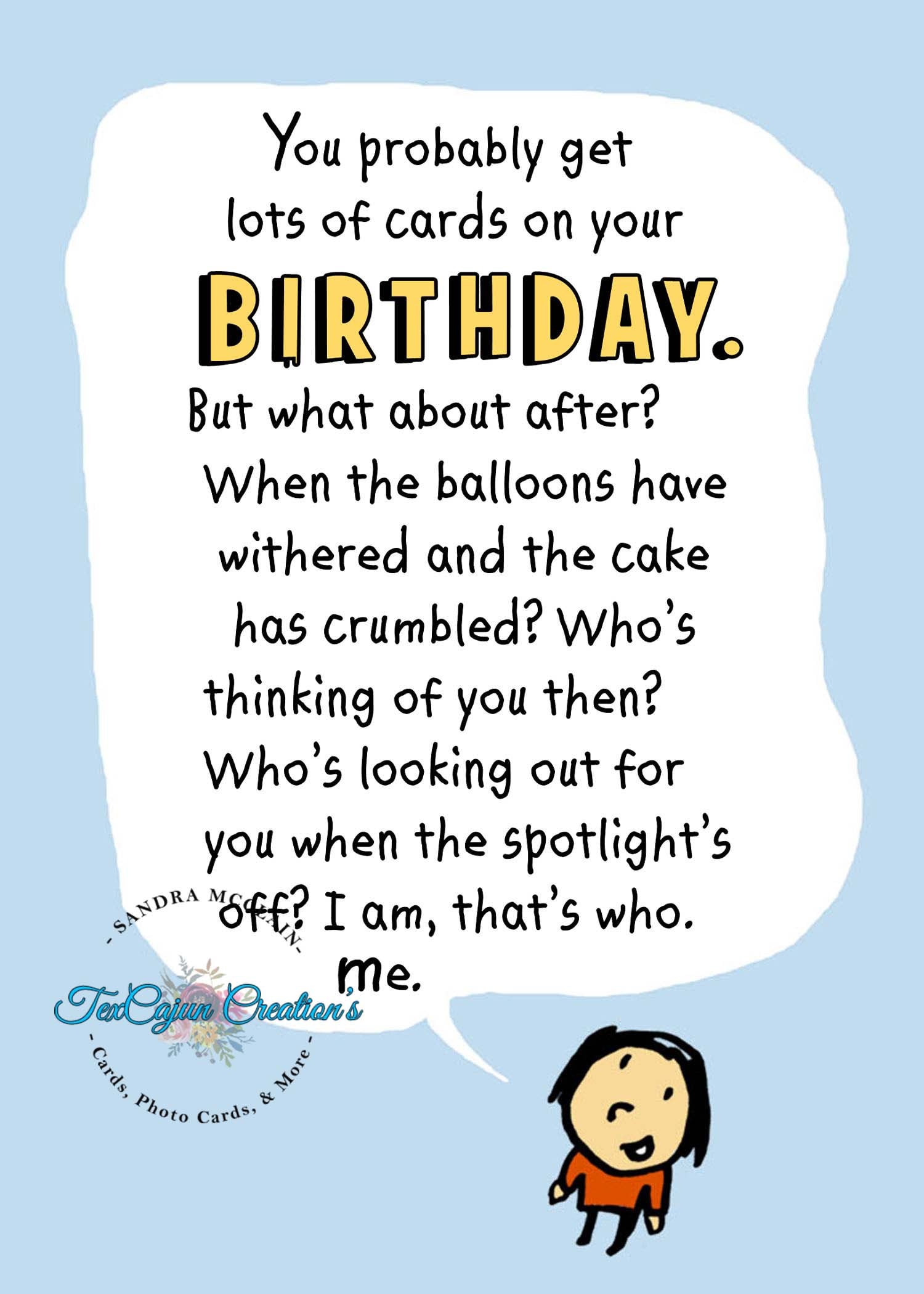 Funny Late Birthday Card, I'm Not Late, I'm Sensitive, Belated Card ...