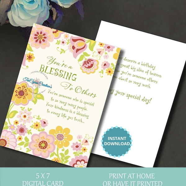 Blessing Printable - Etsy
