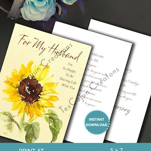 Para mi Esposo Feliz Aniversario, Tarjeta de Aniversario, Tarjeta para él, Tarjeta para Esposo, Tarjeta Digital, Tarjeta Imprimible, Descarga Instantánea
