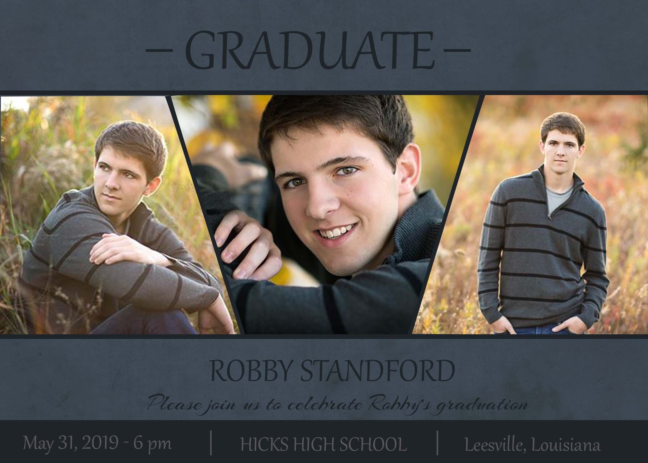 Digital Graduation Card Graduation Template Graduation Card Etsy