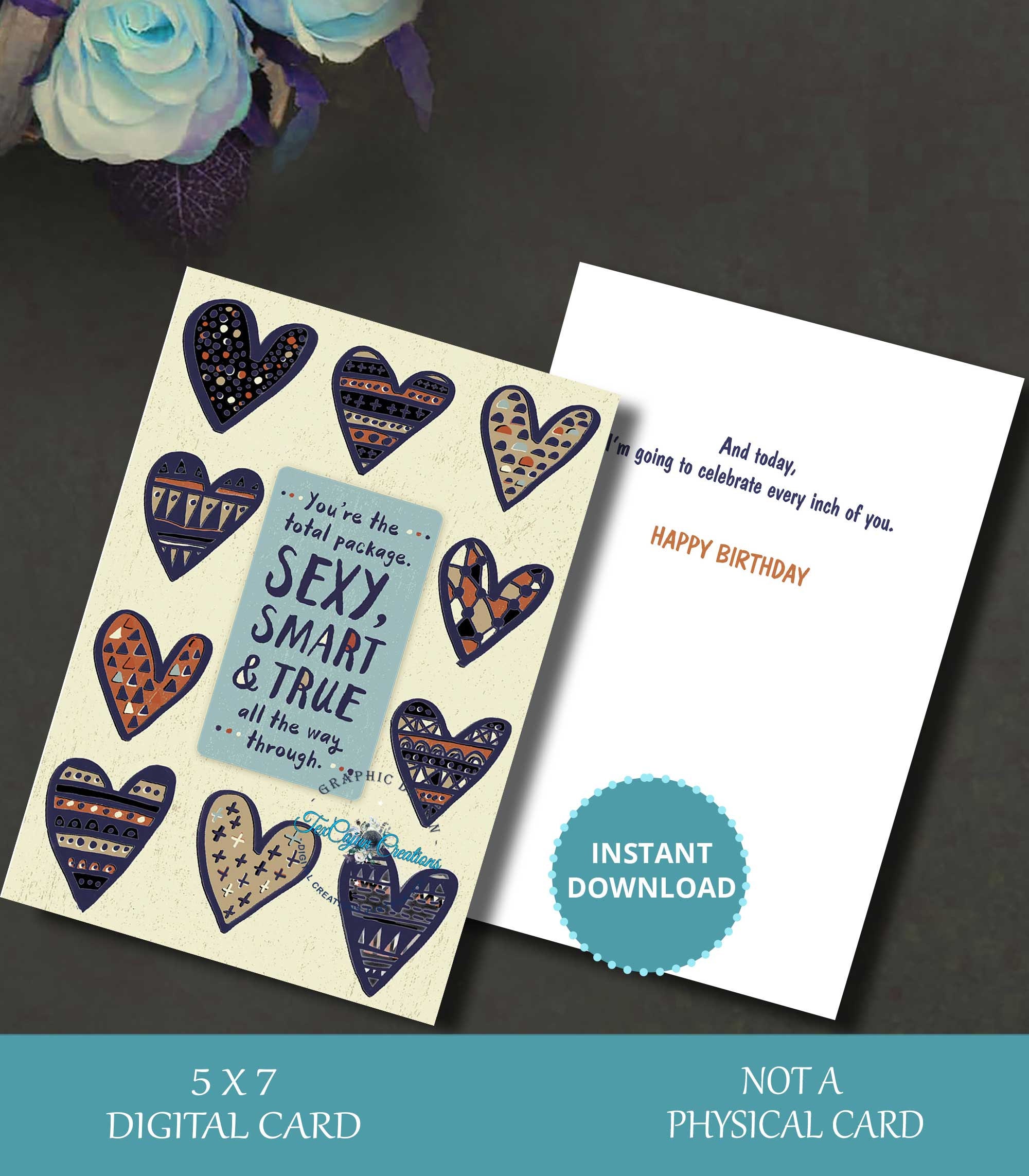 Dirty Birthday Card, Funny Card, Birthday Card, Digital Card, Card for ...