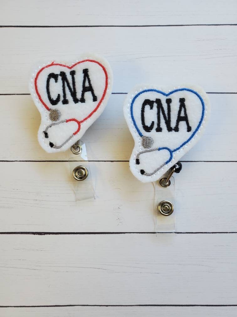 CNA Badge Reel CNA Badge Holder CNA Badge Clip Badge Reel | Etsy