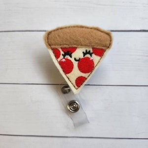 Pizza Badge Reel, Pizza Retractable Badge Holder, Pizza Badge Clip, Pizza  Lanyard, Food Badge Reel, Fun Badge Holder Reel GG5992 