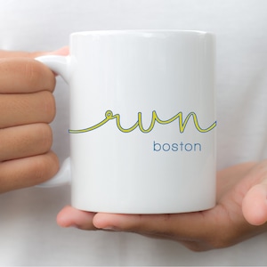 I Run BOSTON - Customizable