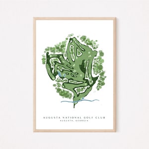Augusta National Golf Course-kunstafdruk