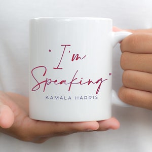 Je parle Kamala Harris Mug