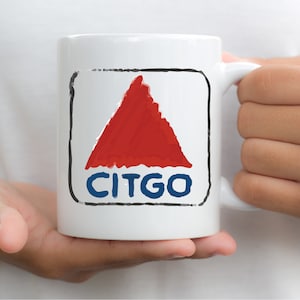 Boston CITGO Ceramic Mug 15oz, Boston Gift, Boston Mug, Red Sox Mug