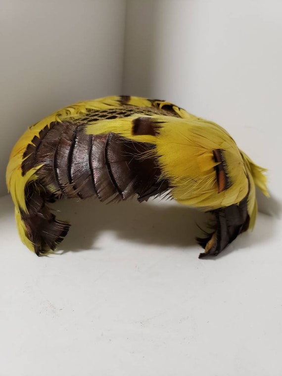 Vintage Feather Hat