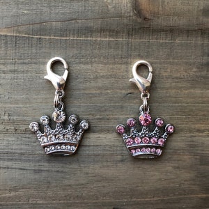 Bling Crown Bridle charm