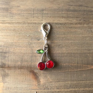 Cherry Bridle Charm
