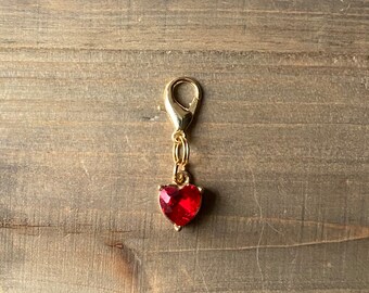 Queen of Hearts Bridle Charm