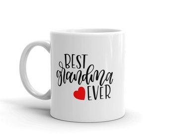 Best grandma ever coffee Mug, gift for grandma, mothers day gift, gift for grandmother, mugs for nana, gift for her, birthday mug, valentine