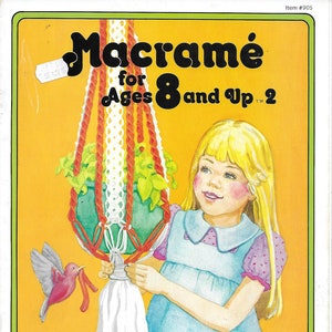 Macramé para edades de 8 años en adelante... 2 - PDF DESCARGA INSTANTE Arte de pared de búho, soportes para perchas de plantas, tablón de anuncios, bolso, collar de correa para perros con gafas