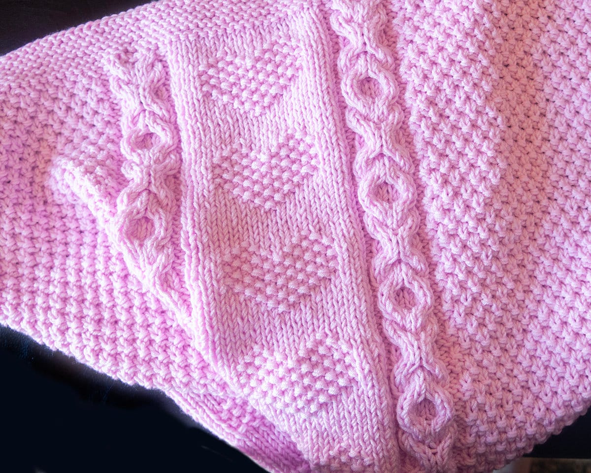 Strand knitting best sale for crib