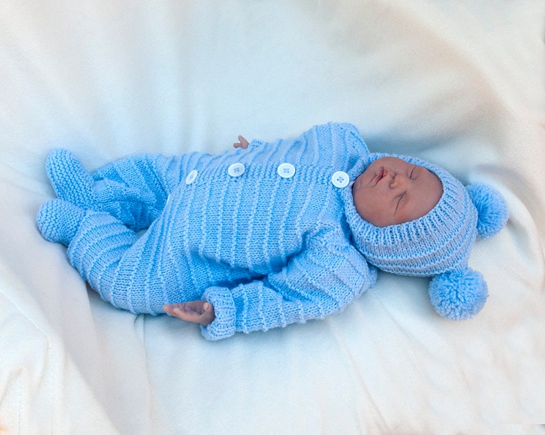 Knitting Pattern Baby ROMPER PATTERN PDF Ridge Raglan Footie Etsy UK