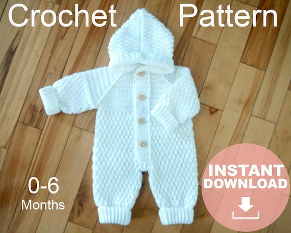 Newborn 0-3 Month Baby Boy Girl Dress crochet romper Jumpsuit