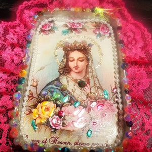 Virgin Mary Picture Our Lady of Guadalupe Picture Ornament - Etsy