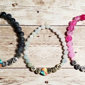 Non binary bracelets, lgbtq  bracelets, non binary jewelry