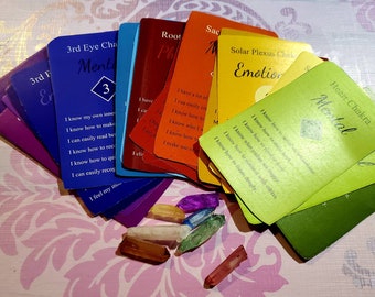 Mini on the go chakra kit, travel chakra kit