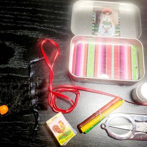 Lotteria spell tin, brujeria tin, Mexican spell tin, Latin spell tin, Mexican witchcraft, Latin witchcraft image 4