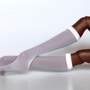 BJD clothes – white stockings for bjd doll like Dollfie Dream stockings Smart Doll socks