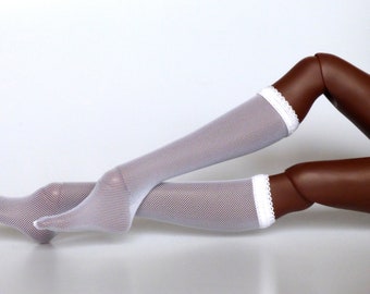 BJD clothes – white stockings for bjd doll like Dollfie Dream stockings Smart Doll socks