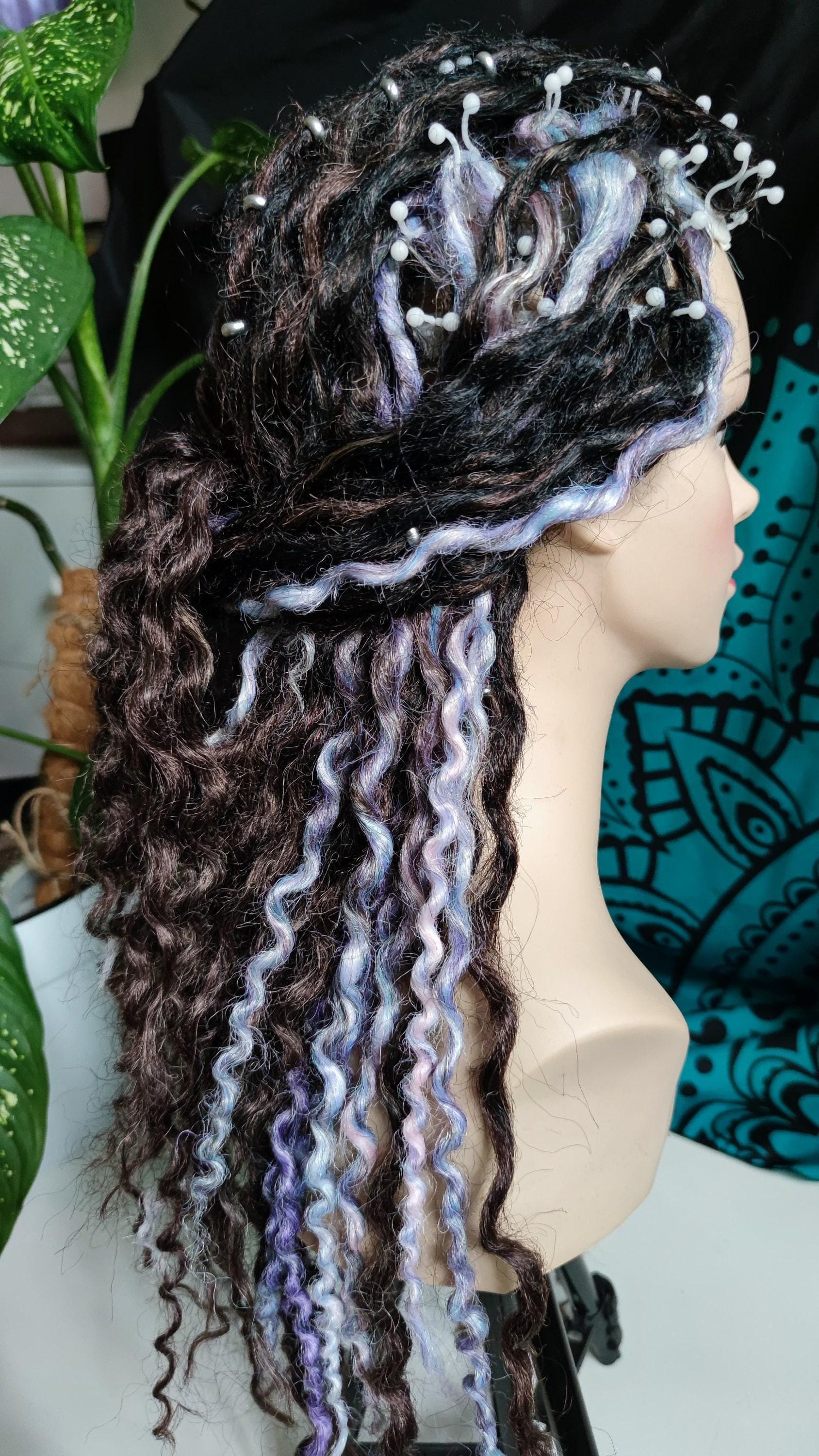 Chocolate Dreadlocks Extension Full Set, DE SE Locks - Etsy