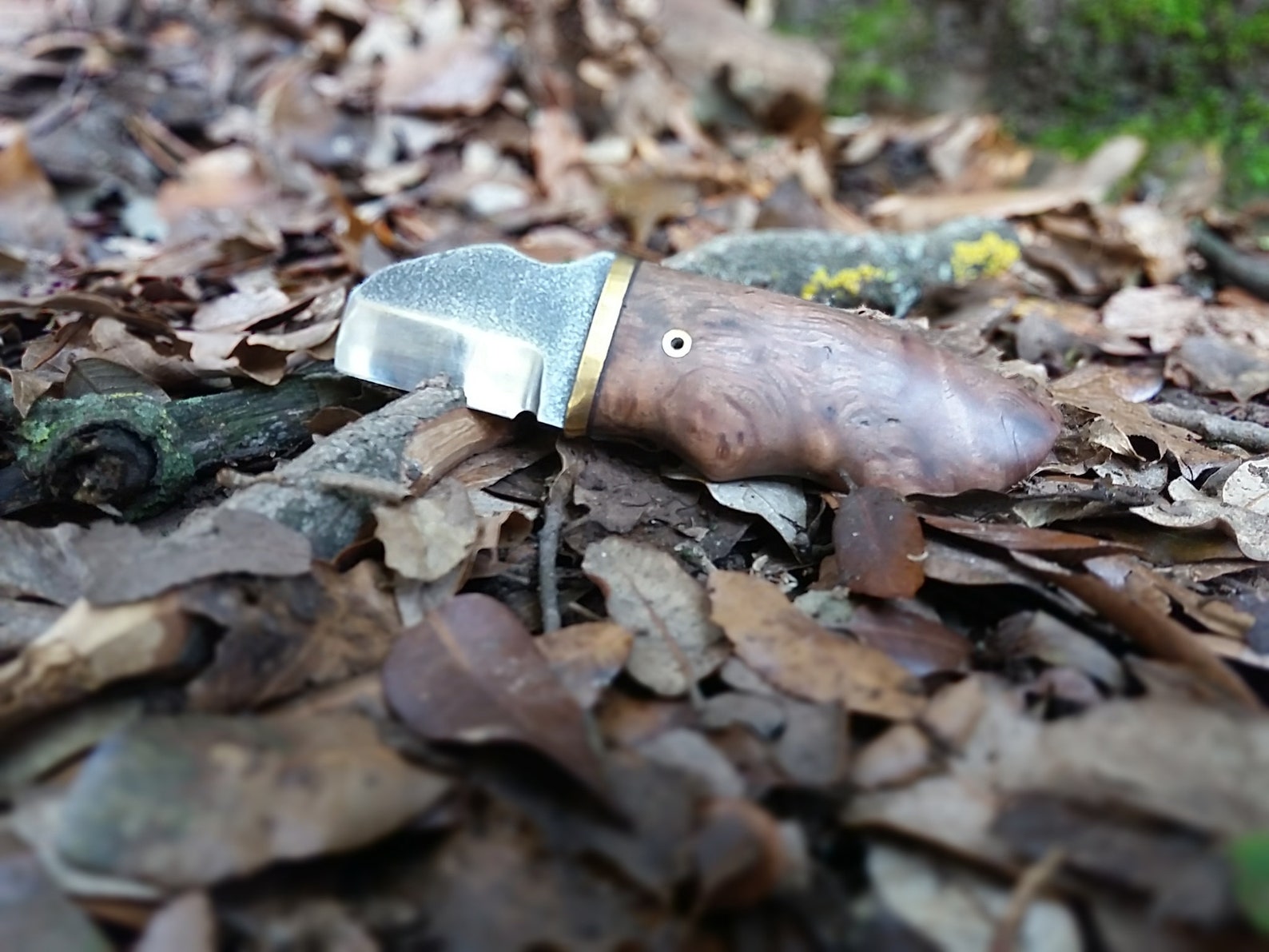 Bushcraft neck knife Etsy