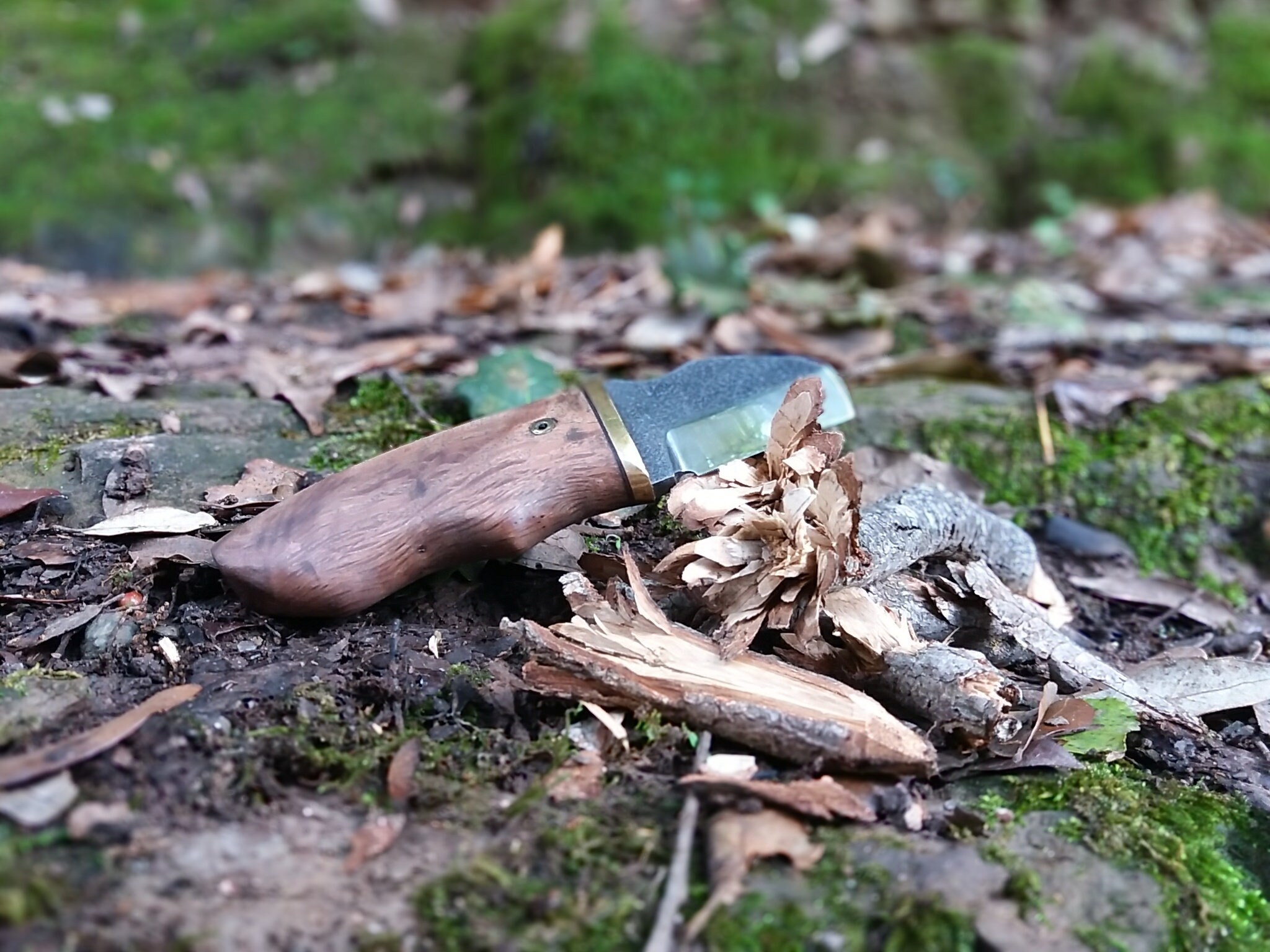 Bushcraft neck knife Etsy