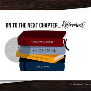 Carte de retraite Next Chapter - Retraite de la GRC/Retraite de la police montée