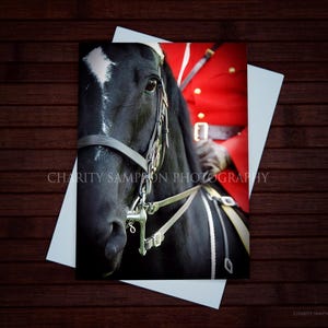 Carte de voeux Mounted Rider de la GRC / Retraite de la GRC, Promotion, Remise des diplômes, Félicitations, Célébration, Gendarmerie royale du Canada, Carrousel