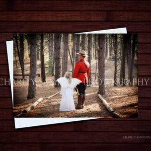 Carte de voeux Looking To Heaven de la GRC / Promotion de la GRC, Retraite de la GRC, Condoléances, Anniversaire, Gendarmerie royale du Canada