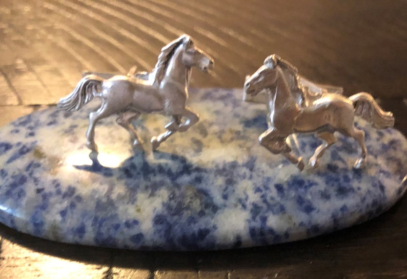 Handmade Sterling Silver Horse Cuff Links beautiful gift or for yourself