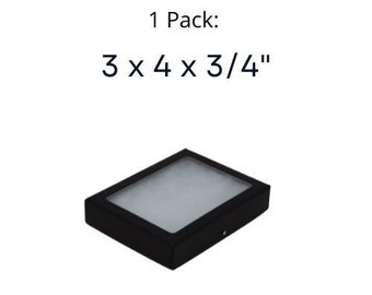 Vitrine Riker 3 x 4 x 3/4 pour bijoux de collection, pointes de flèches et plus